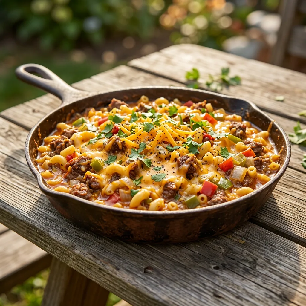 Taco Cheeseburger Macaroni
