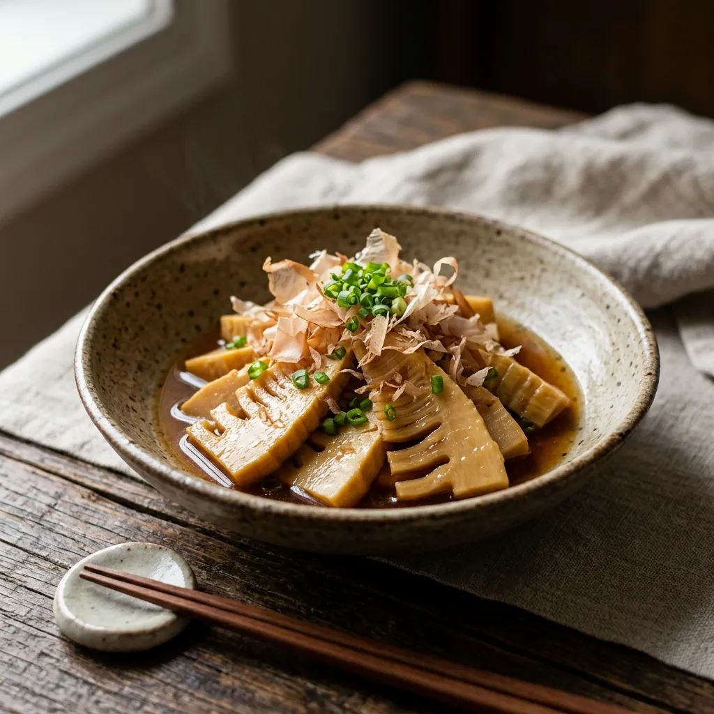 Takenoko No Nimono (Simmered Bamboo Shoots) Recipe