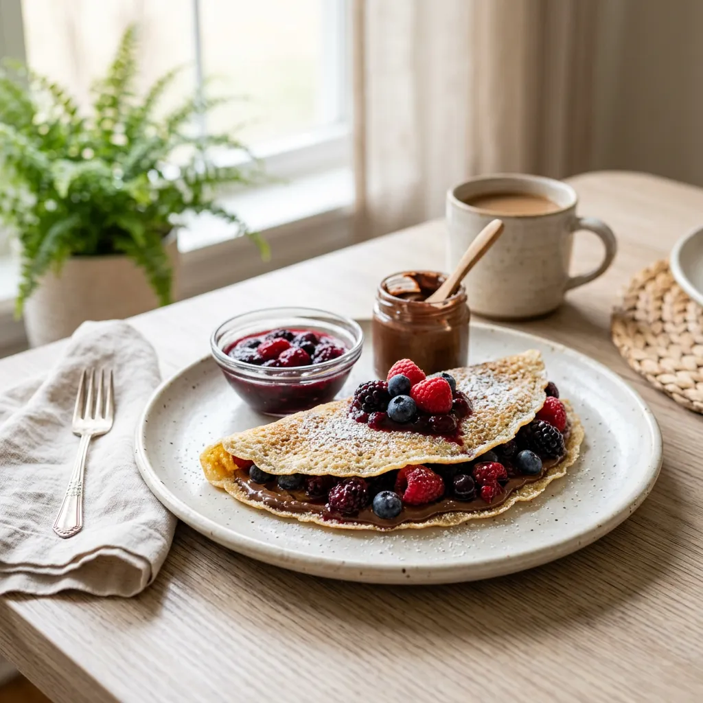 Tapioca Flour Crepes—A Gluten-Free Spin on Crepes