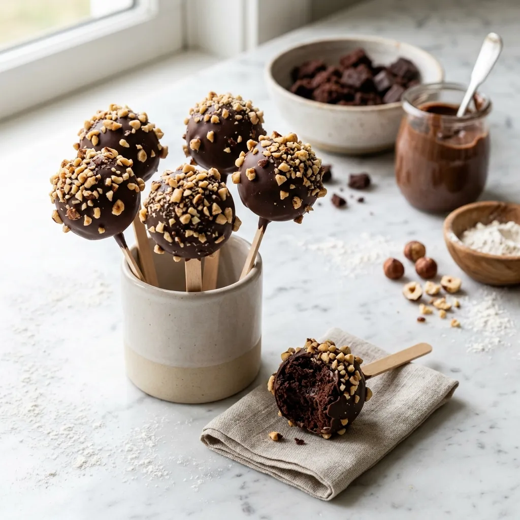 Tasty Nutella Cake Pops