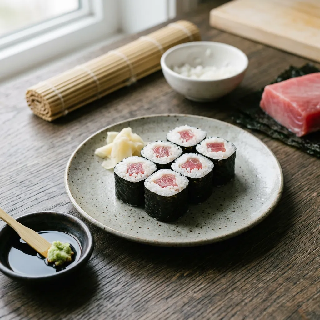 Tekkamaki Tuna Sushi Roll