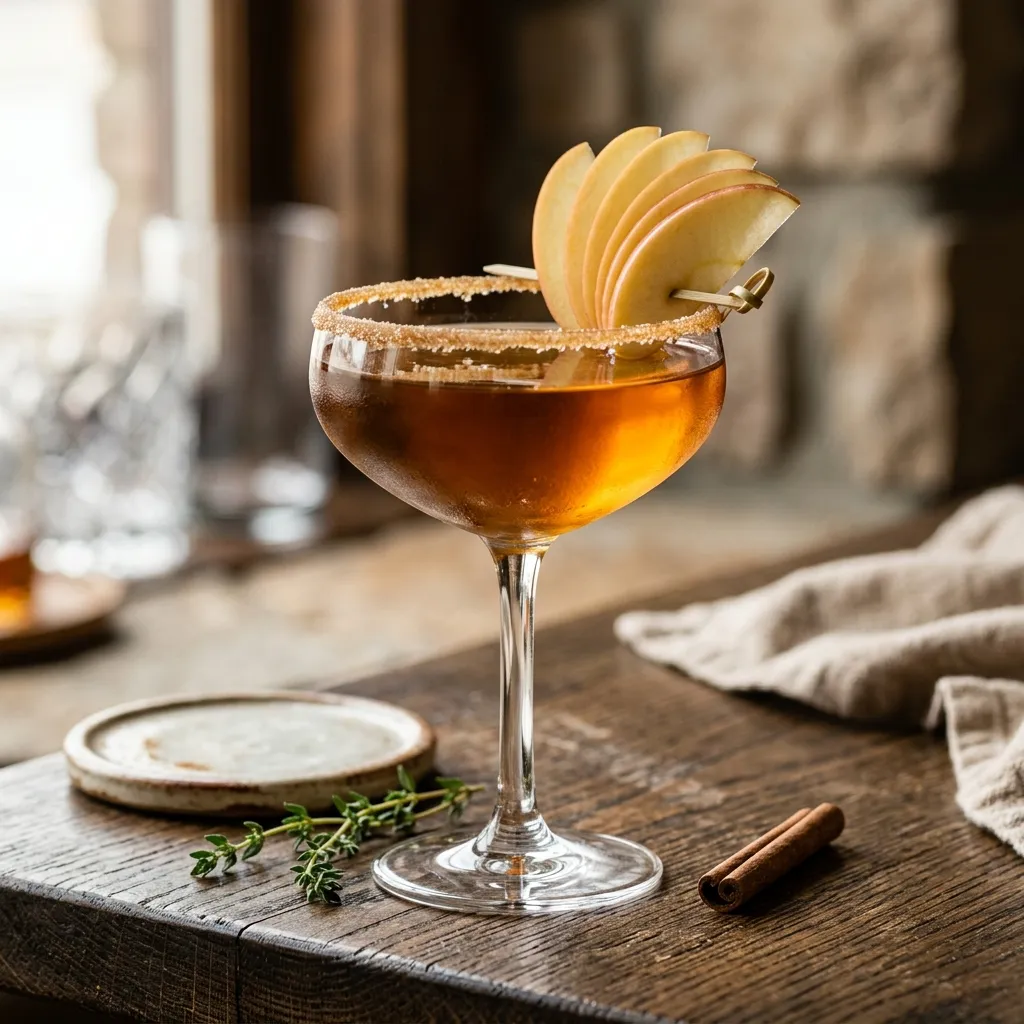 Tequila Caramel Apple Pie Cocktail