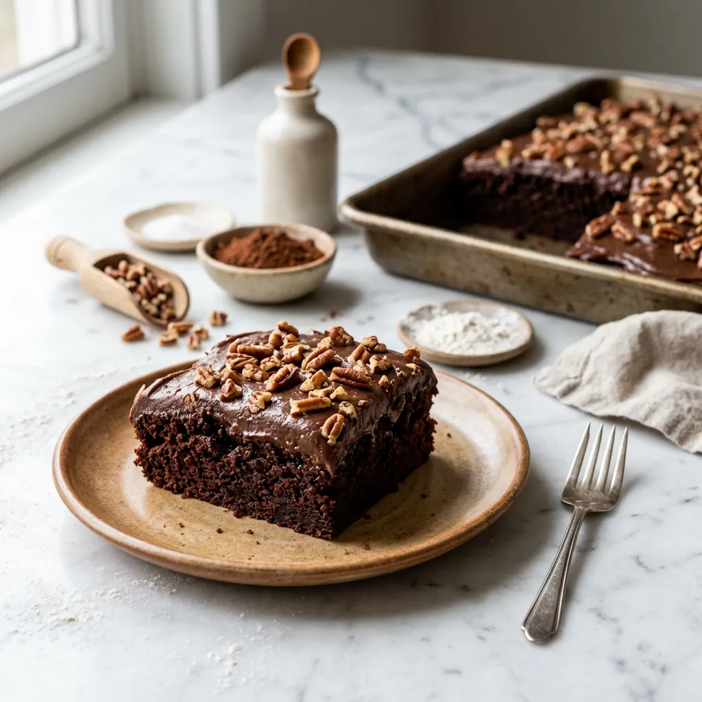 Texas Sheet Cake and Icing