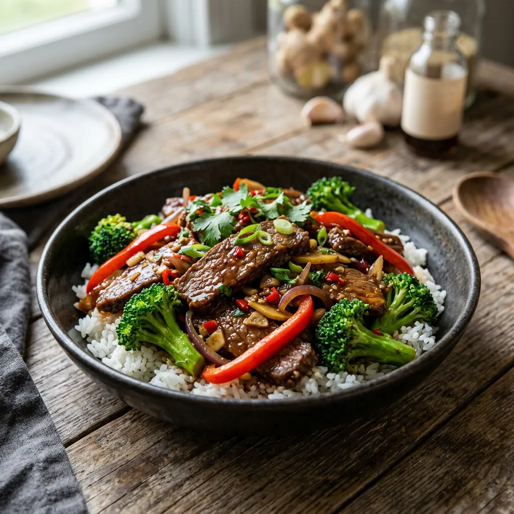 Thai Beef and Broccoli Stir-Fry