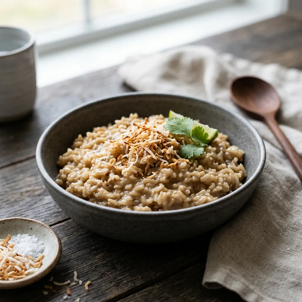 Thai Coconut Brown Rice