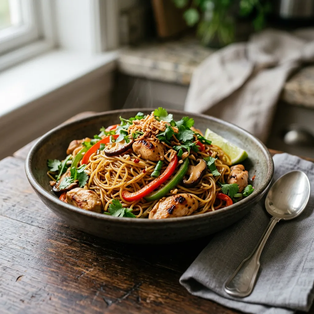 Thai Glass Noodles in a Savory Sauce