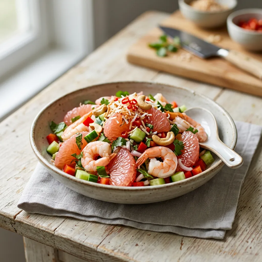 Thai Grapefruit Salad