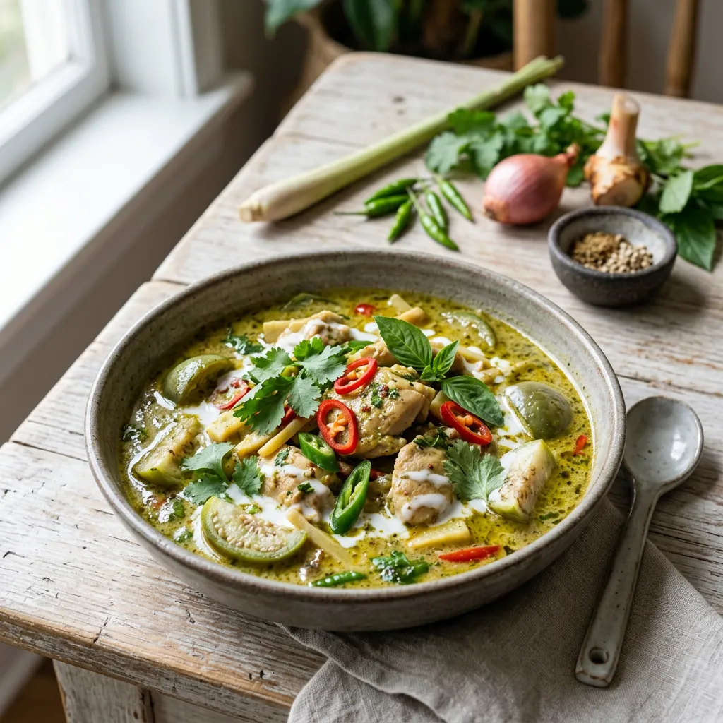 Thai Green Curry Sauce