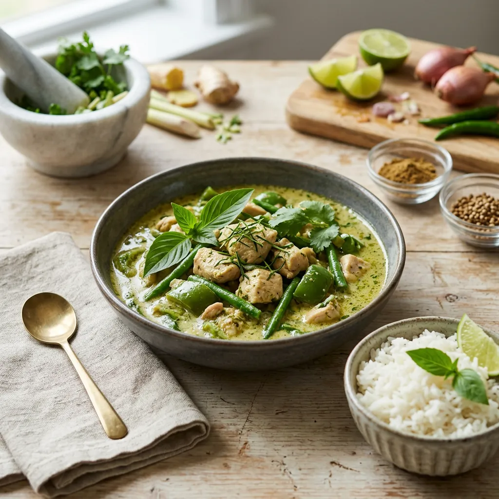 Thai Green Curry with Chicken