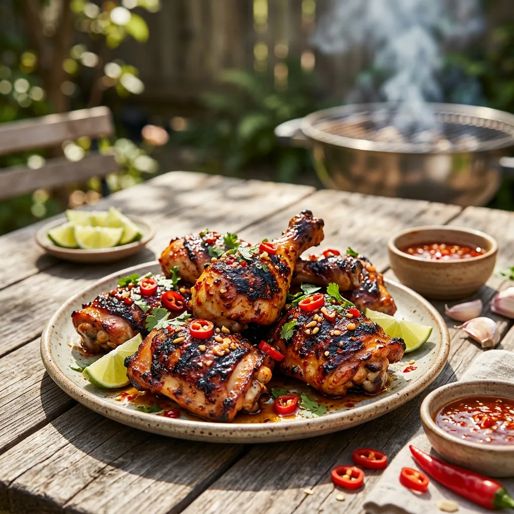 Thai Grilled Chili-Garlic Chicken Recipe