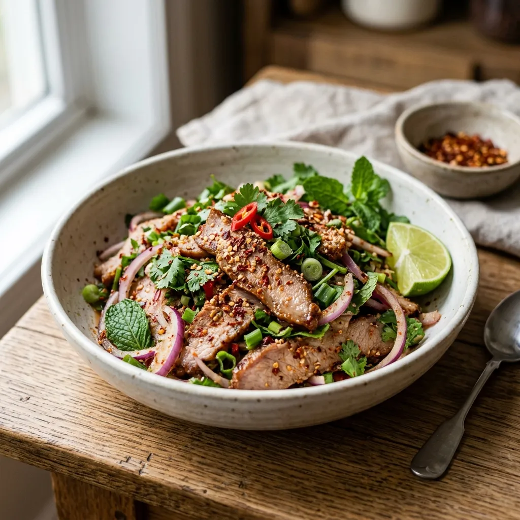 Thai Grilled Pork Salad