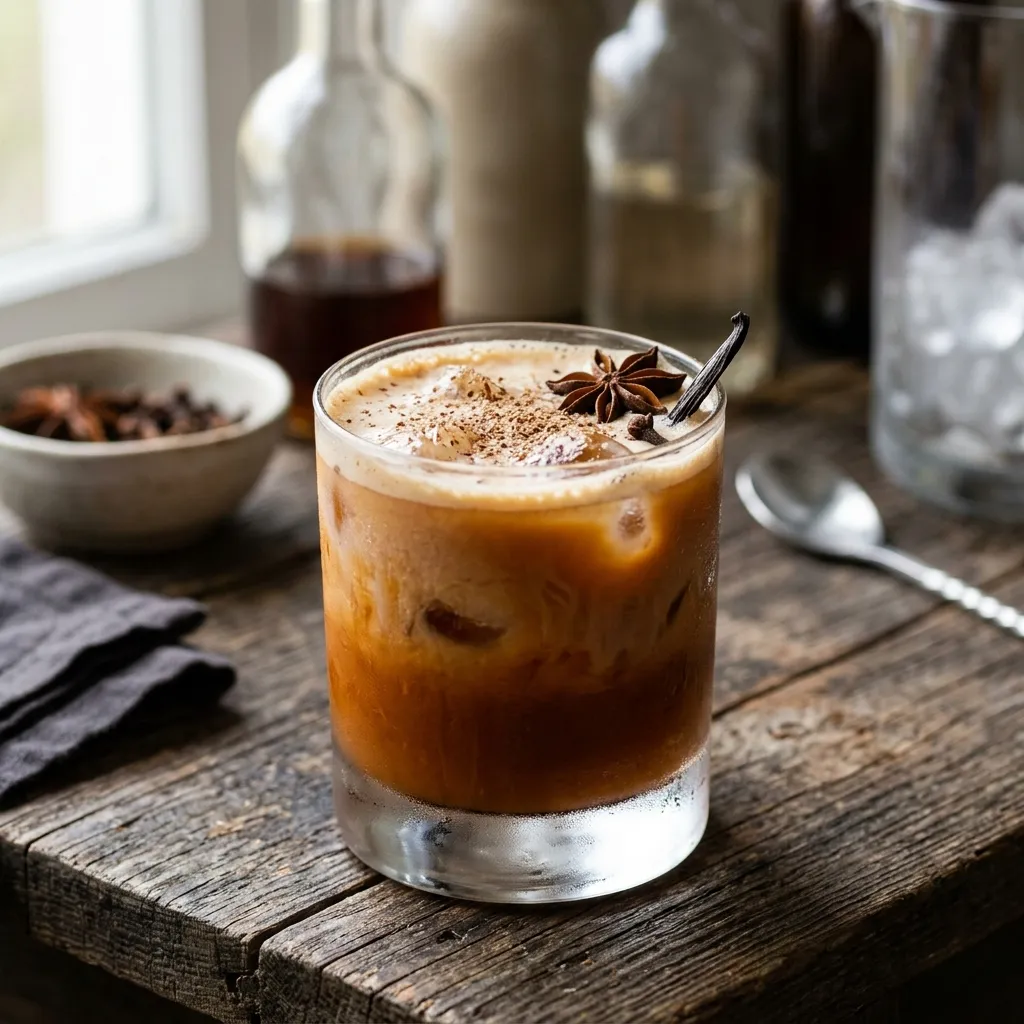 Thai Iced Tea Cocktail