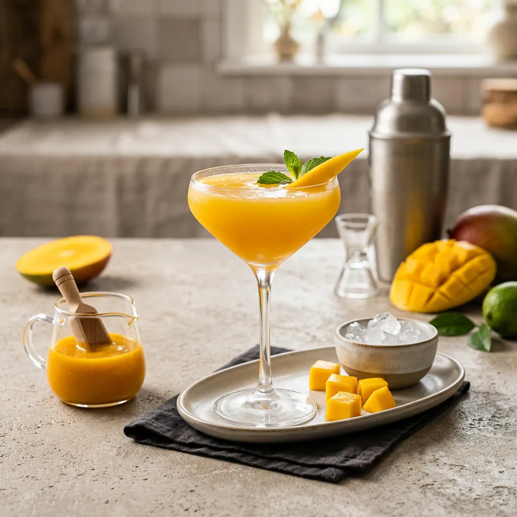 Thai Mango Martini Recipe