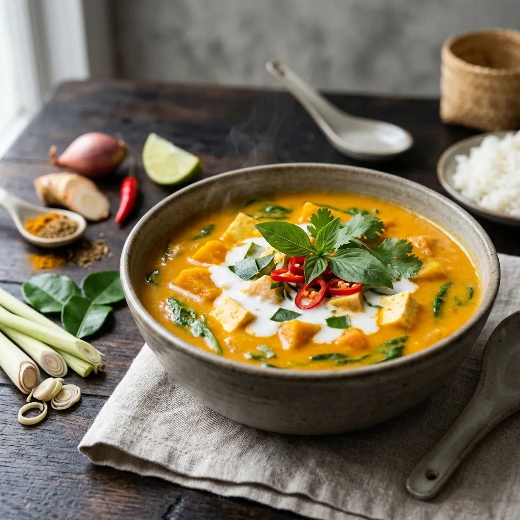 Thai Pumpkin Coconut Soup