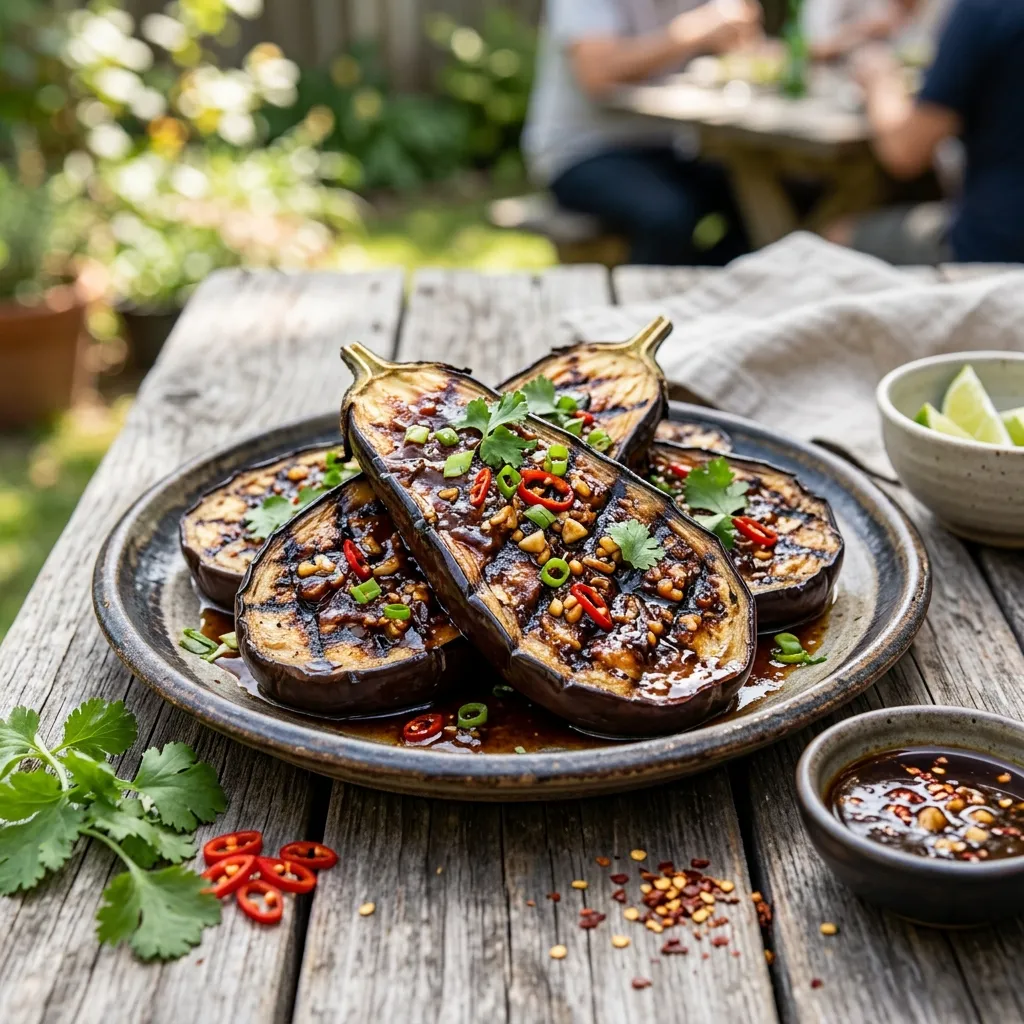 Thai-Style Grilled Eggplant