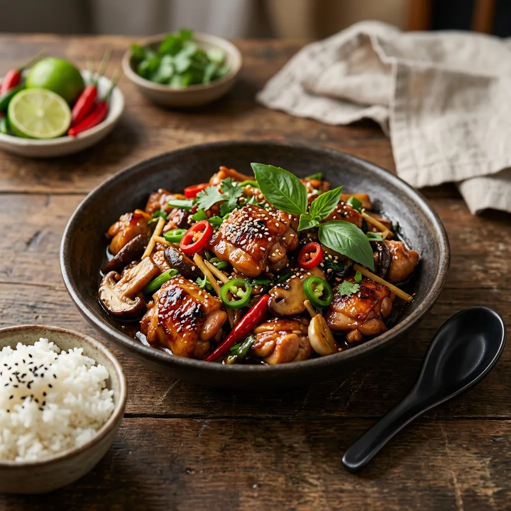 Thai Tamarind Chicken Stir-Fry
