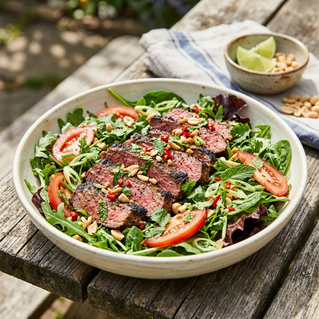 Thai Weeping Tiger Grilled Beef Salad