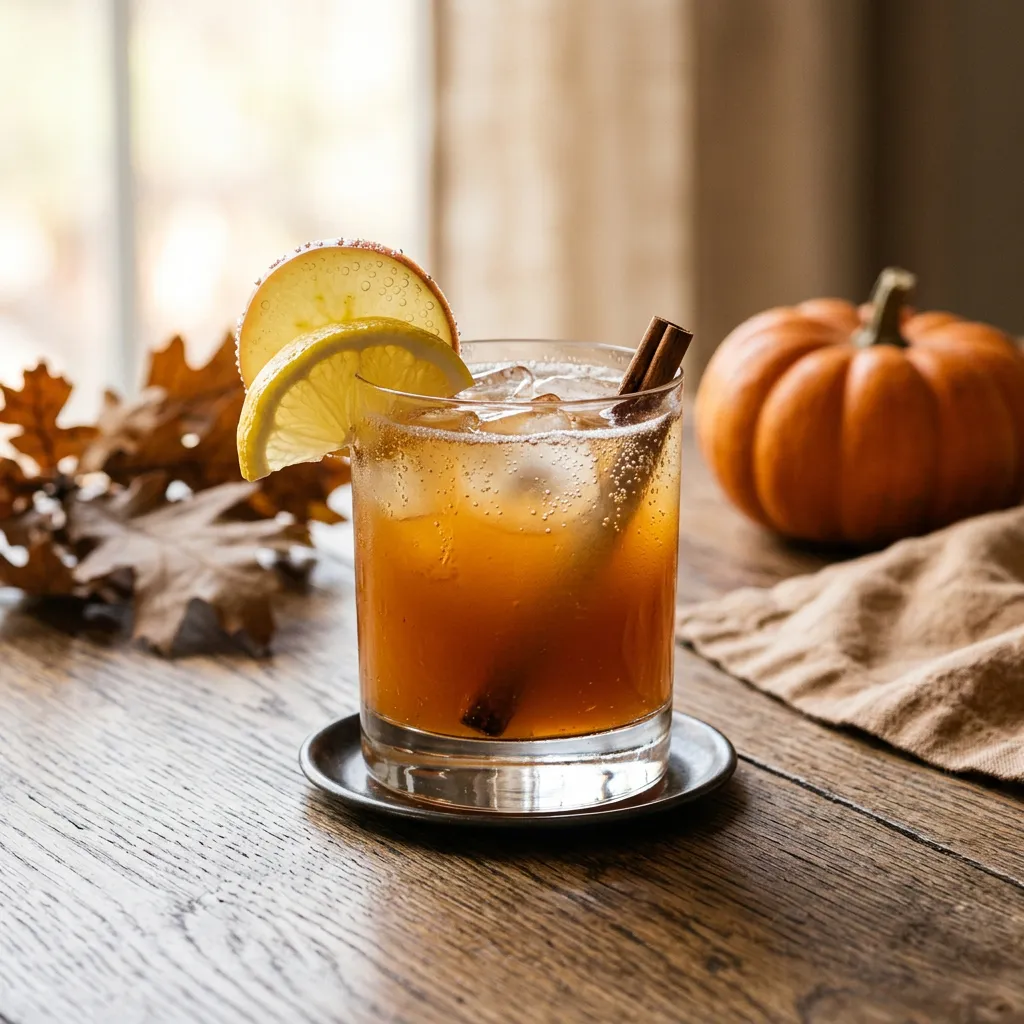 Thanksgiving Cider Cocktail