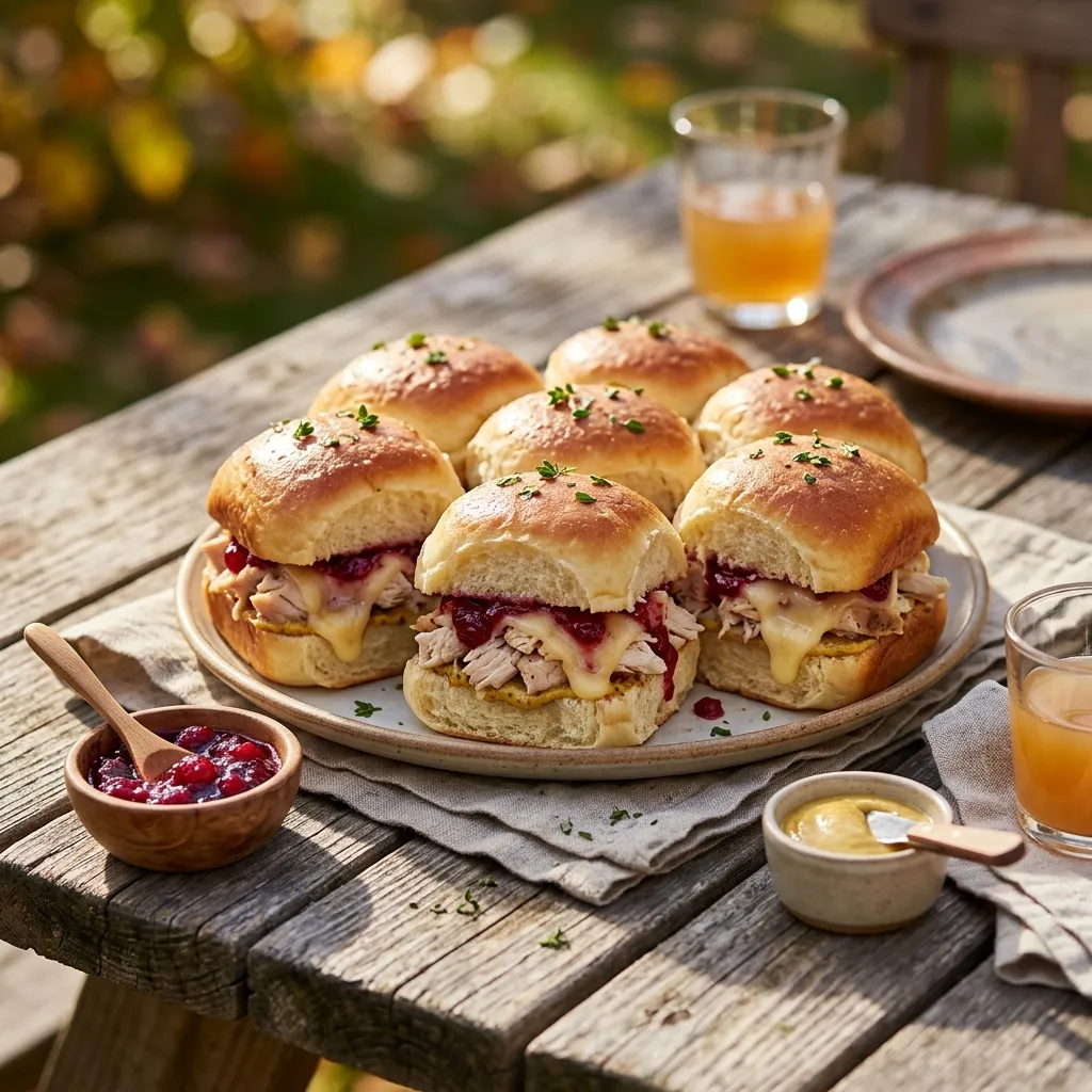 Thanksgiving Leftovers Party Buns