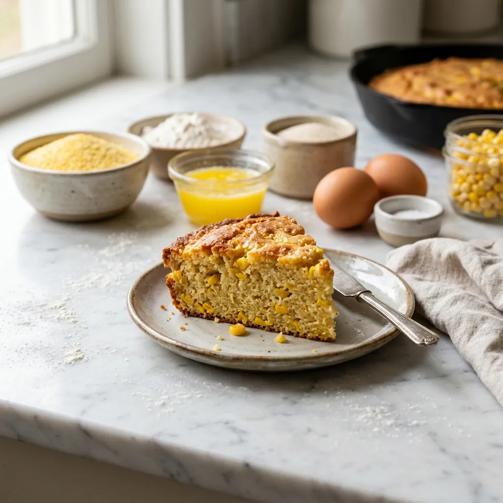The Best Cornbread Recipe With Sweet Corn