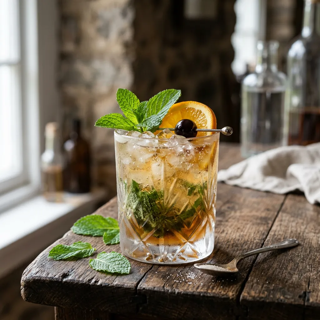 The Brandy Smash Cocktail