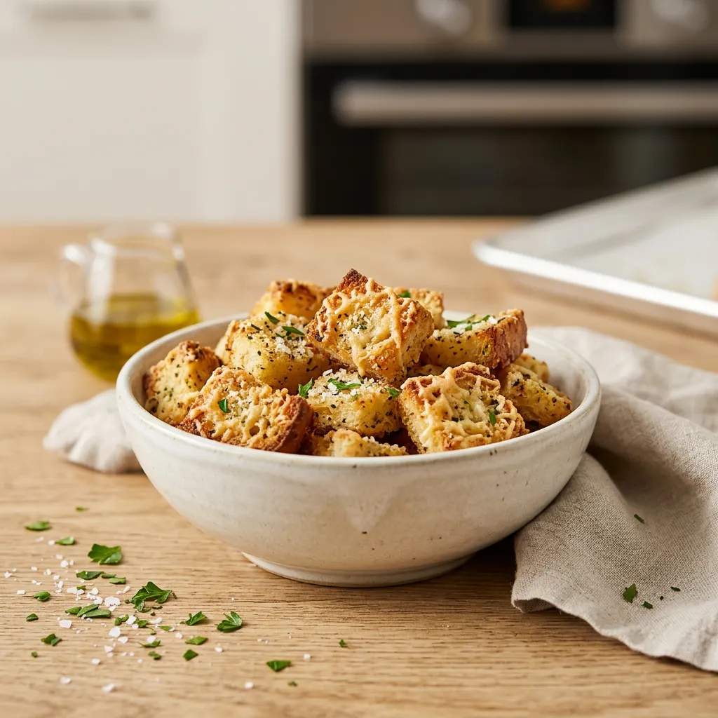 The Recipe for Cheese Crouton