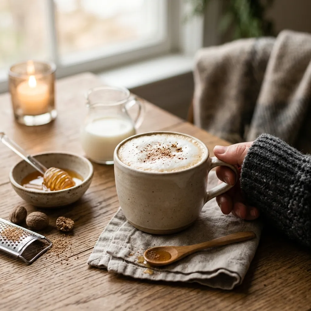 The Snow Honey Cocktail