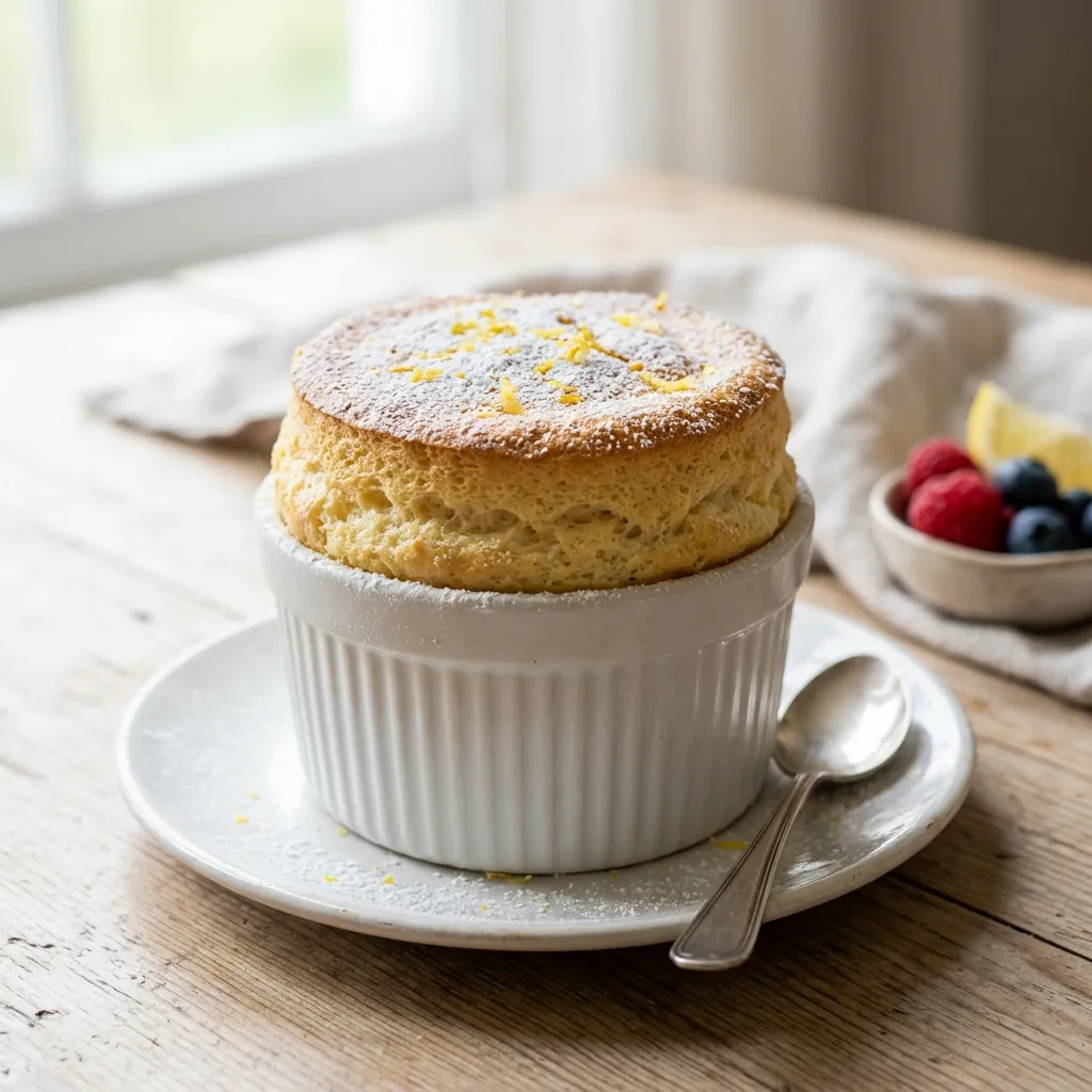 The Ultimate French Lemon Soufflé