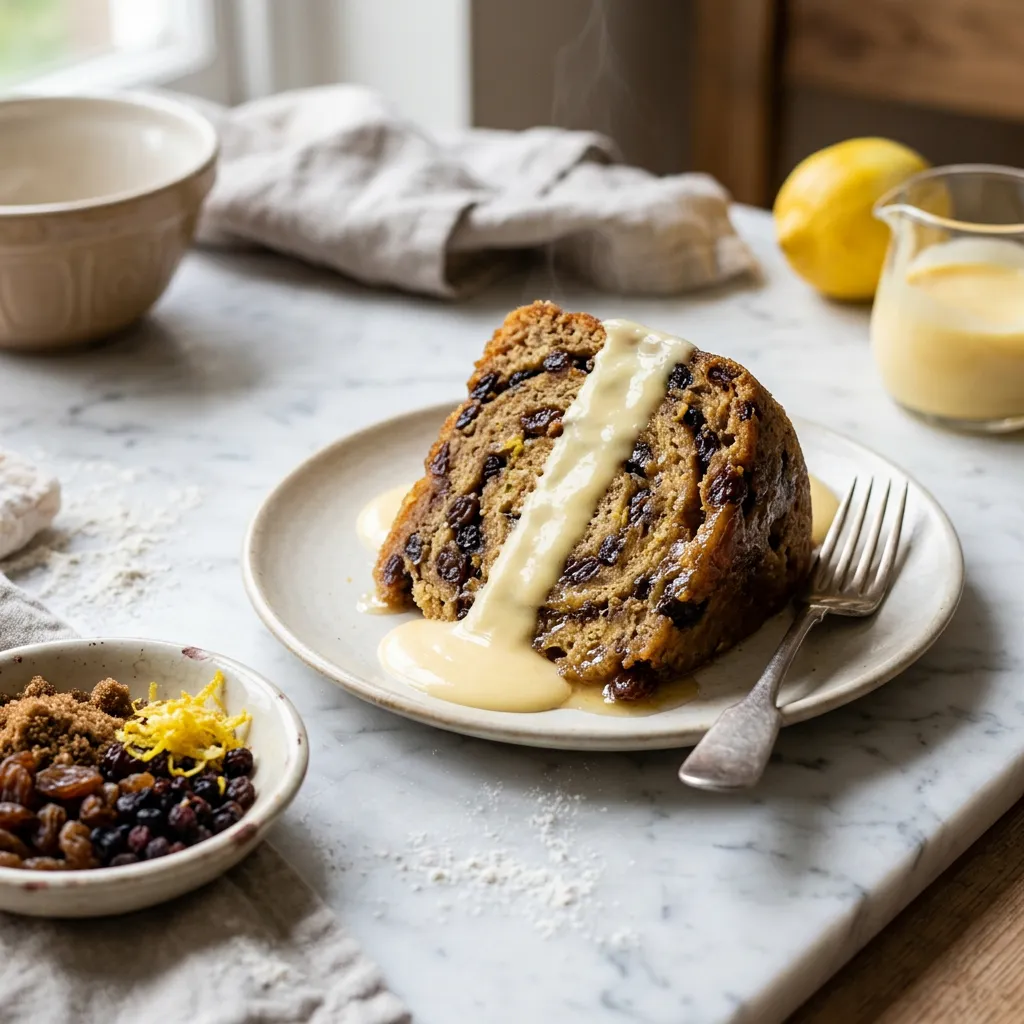 The Ultimate Spotted Dick (British Pudding)