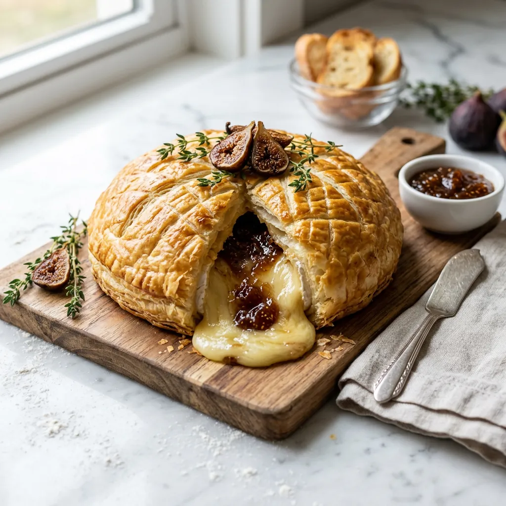 This 4-Ingredient Baked Brie Is the Perfect Ratio of Easy to Impressive