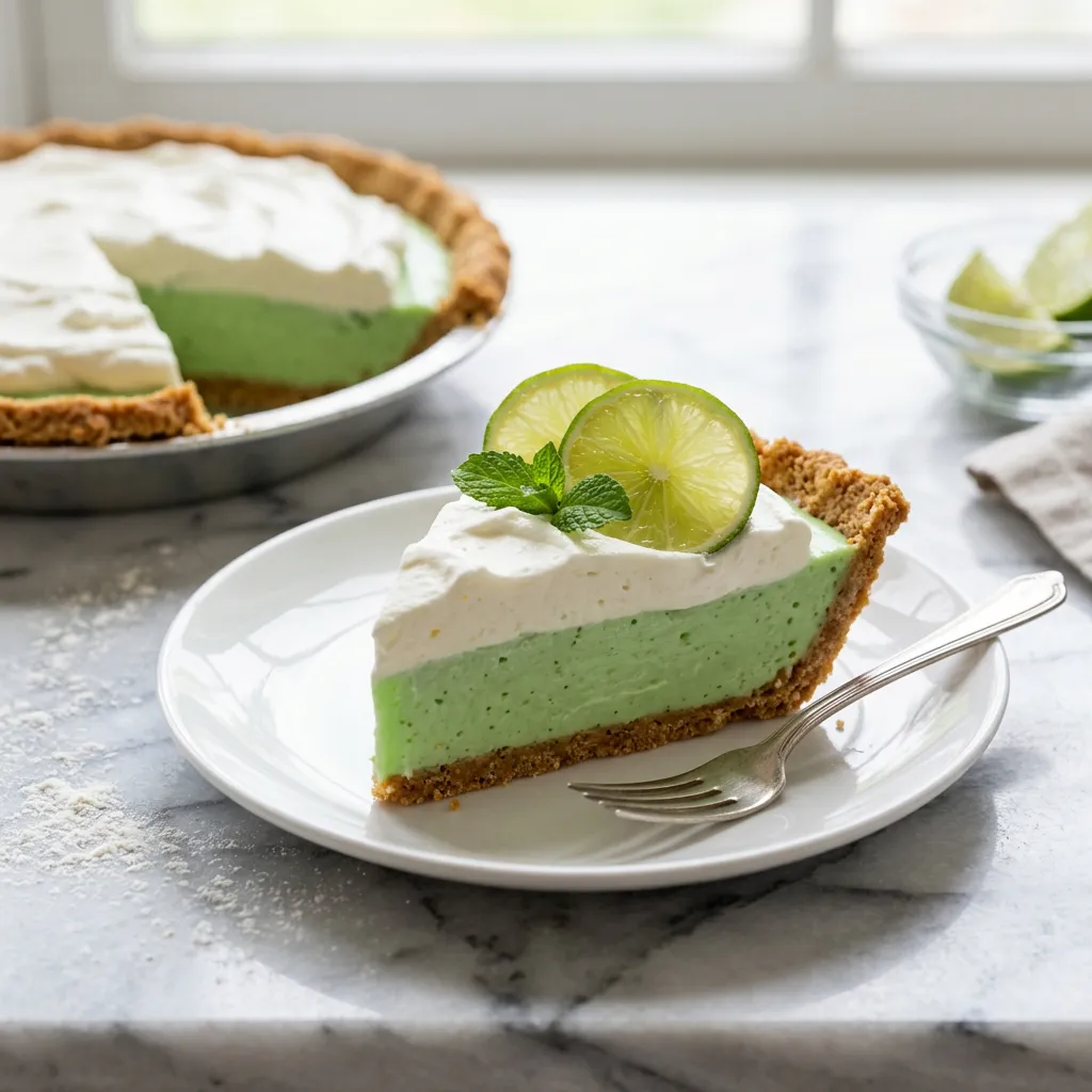 This No-Bake Lime Jell-O Cool Whip Pie Is Just What Summer Ordered