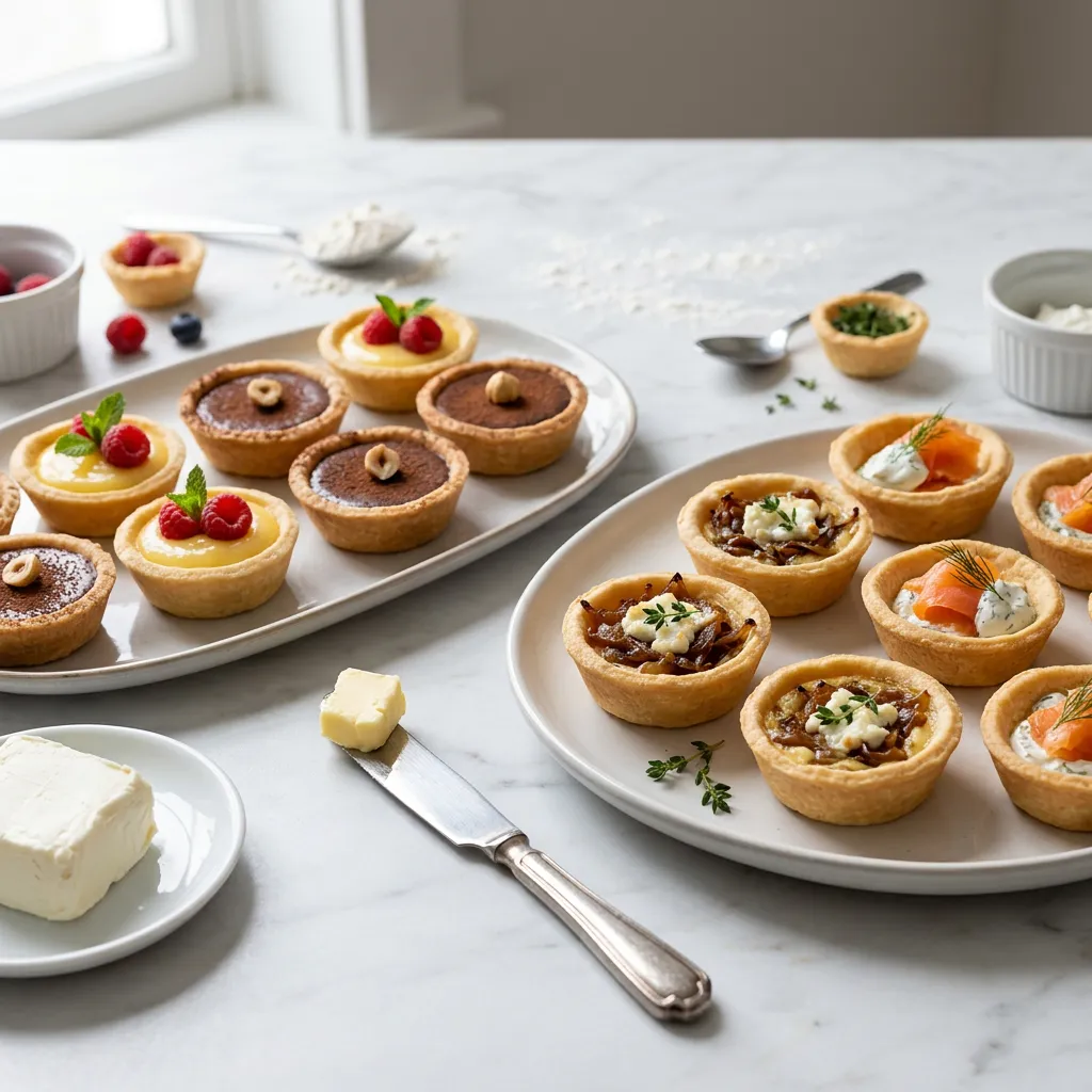 Three Ingredient Mini Tart Shells