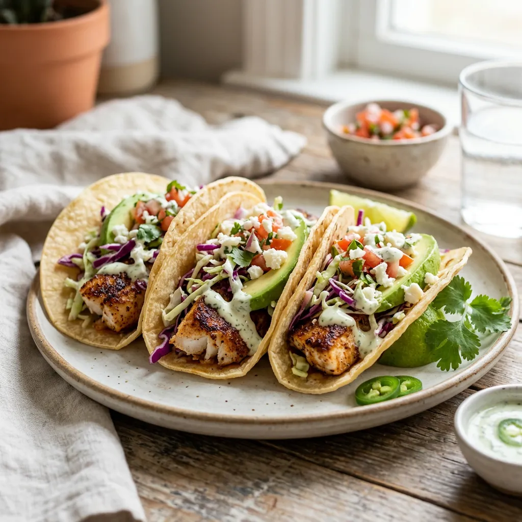 Tilapia Fish Tacos
