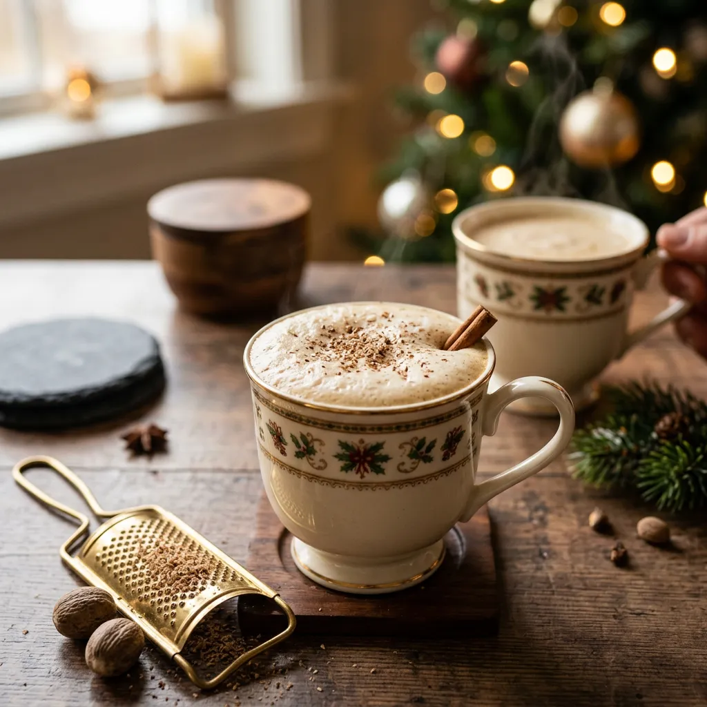 Tom & Jerry Warm Milk Punch