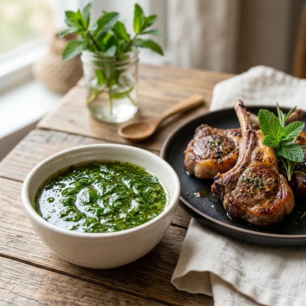 Top Your Roast Lamb With This Delicious Mint Jelly Sauce