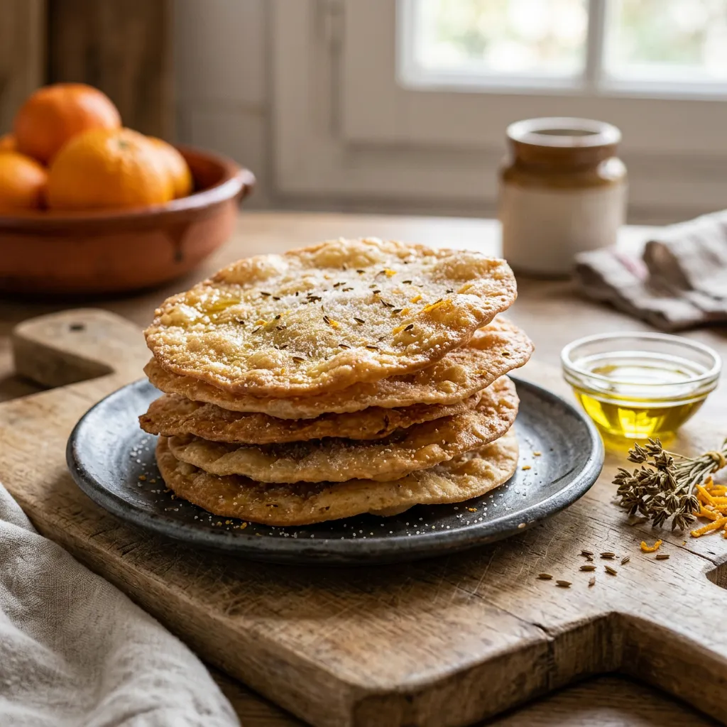 Tortas de Aceite (Spanish Olive Oil Crackers)