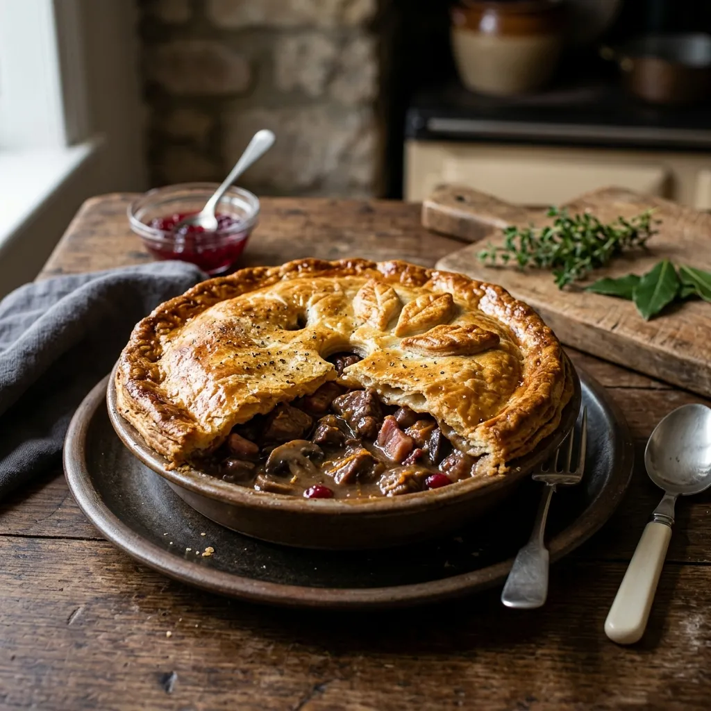 Traditional British Game Pie Recipe