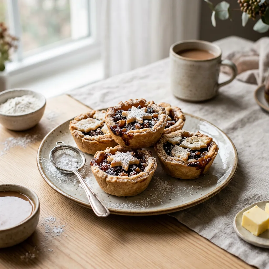 Traditional British Mincemeat Pies