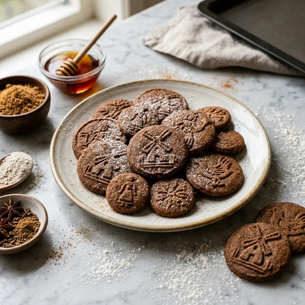 Traditional Dutch Taai-Taai Cookie