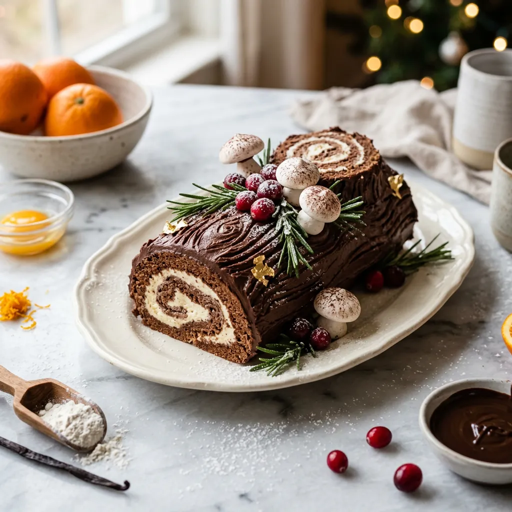 Traditional French Buche de Noel Recipe