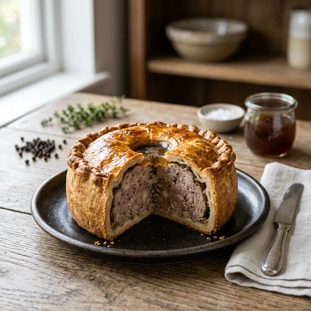 Traditional Hand-Raised Pork Pie Recipe