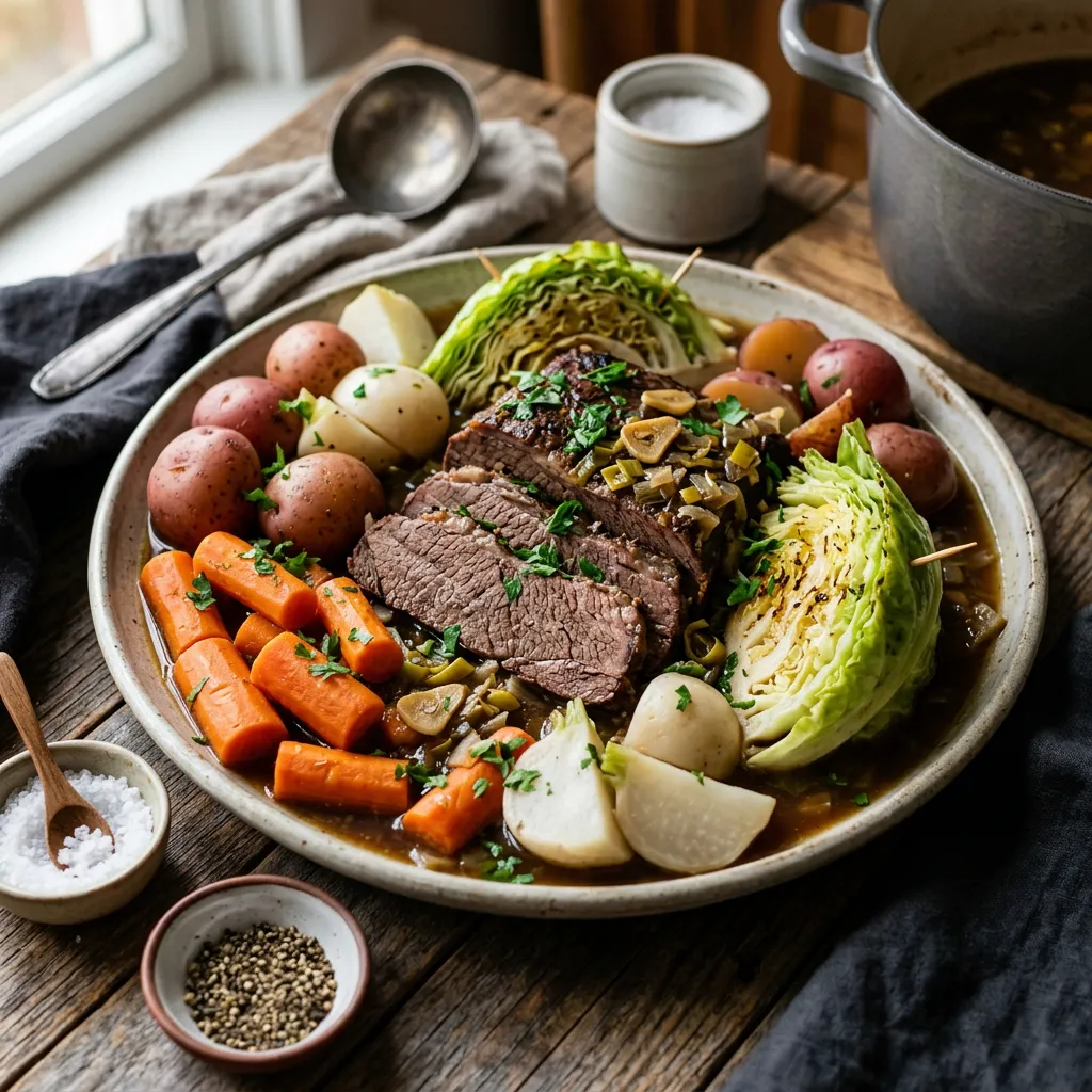 Traditional Irish Boiled Dinner