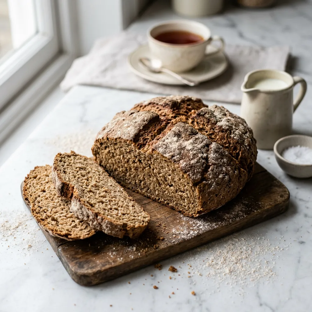 Traditional Irish Wheaten Bread (Brown Soda Bread) Recipe