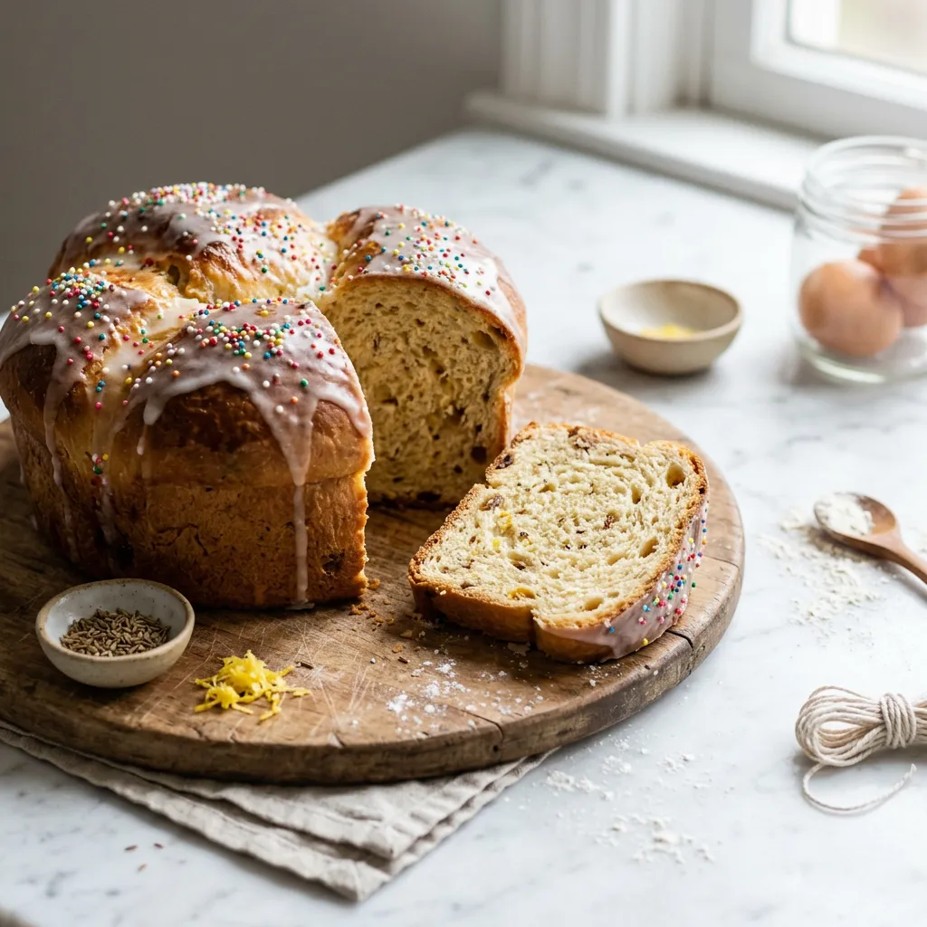 Traditional Italian Easter Bread