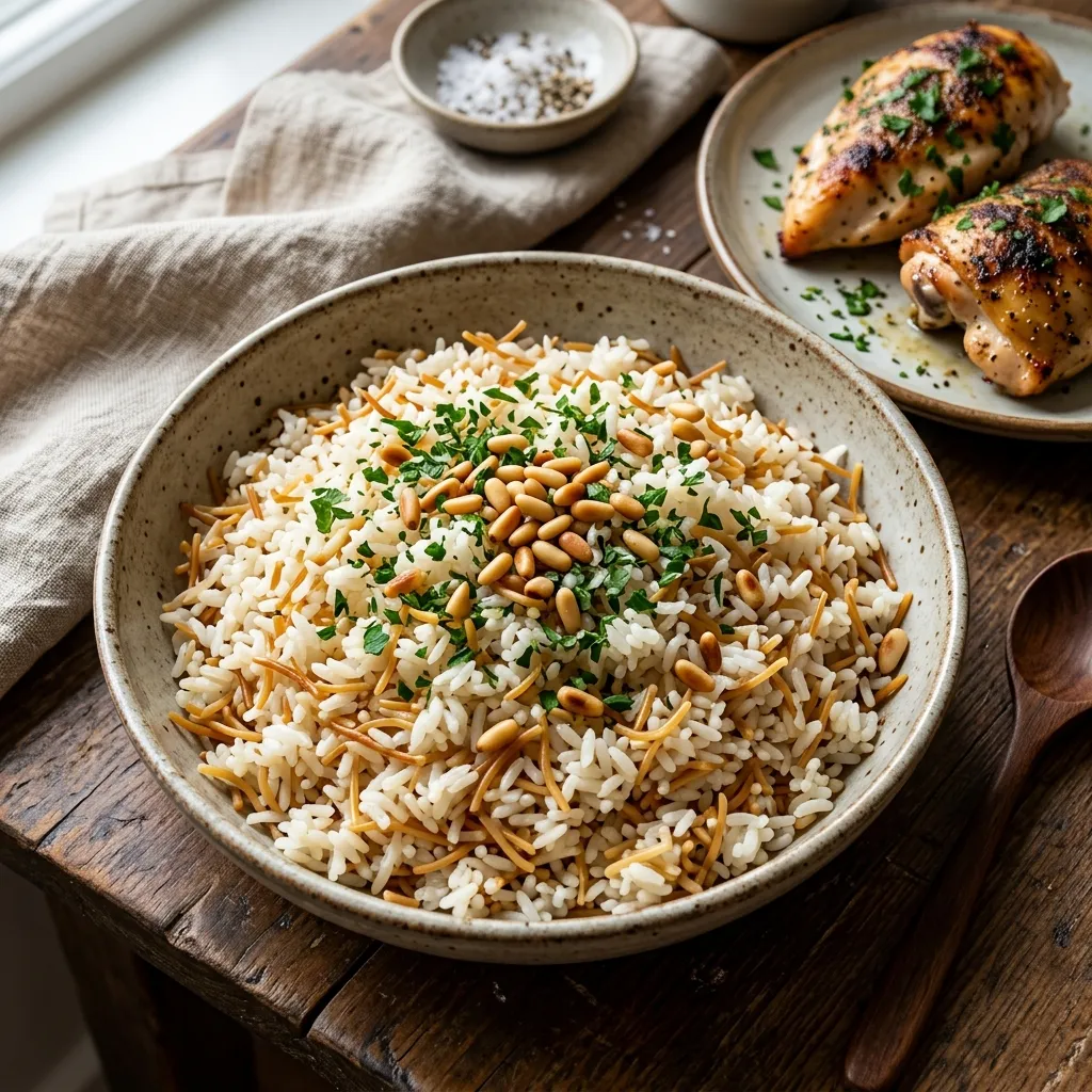 Traditional Lebanese Rice