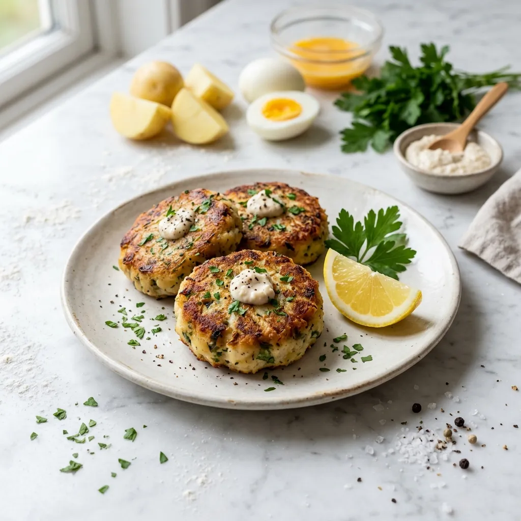 Traditional Smoked Mackerel Fishcakes