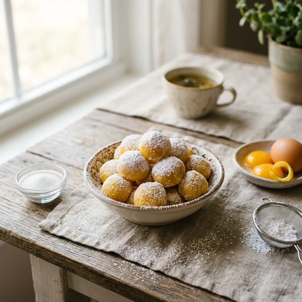 Traditional Spanish Yemas de Santa Teresa