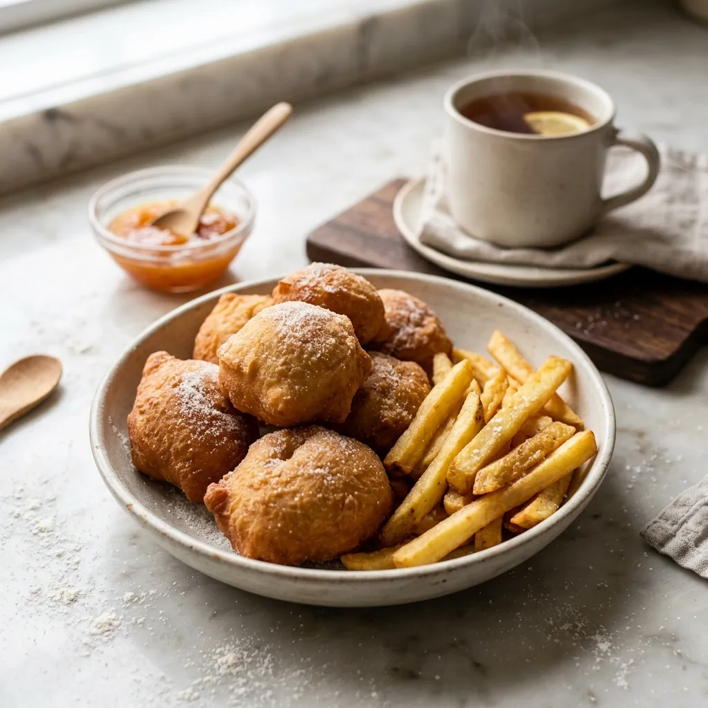 Tswana African Magwinya (South African Doughnuts)