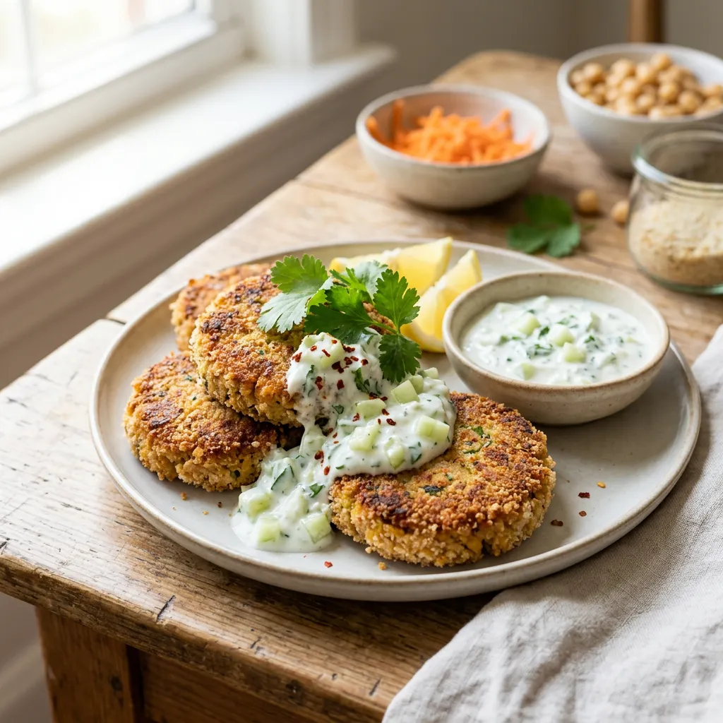 Tuna and Chickpea Patties