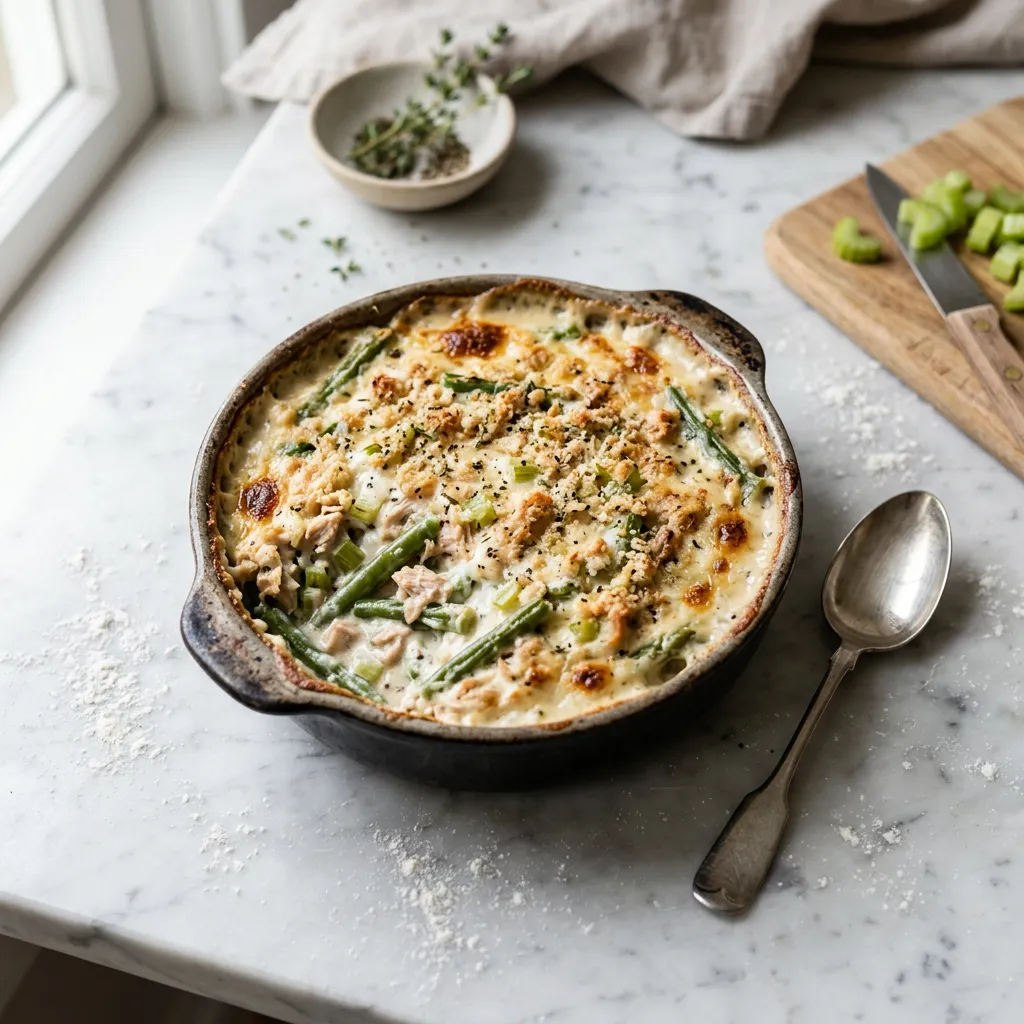 Tuna Green Bean Casserole